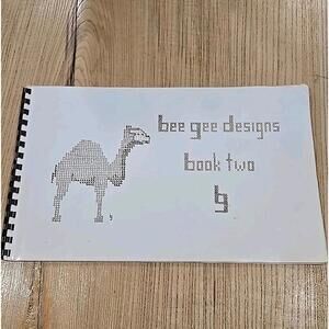 Bee Gee Designs 40 Cross Stitch Patterns Book Two Edgy Humor 1978 Vintage